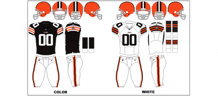 Cleveland Browns - Uniformes