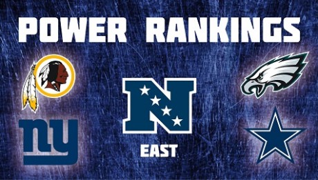 NFC East - Power Rankings