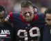 O defesa dos Texans é uma das baixas de peso da NFL 2017. Foto: Michael Ciaglo/Houston Chronicle